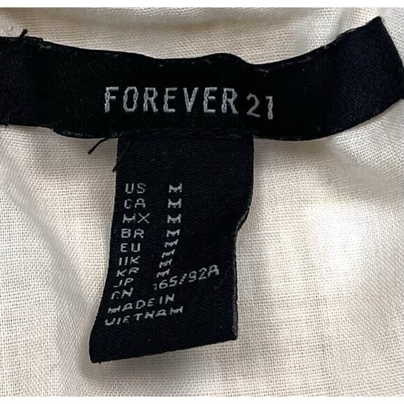 FOREVER 21 Womens MEDIUM Yellow Plaid Lined Sheath Strappy Mini DRESS EUC - Picture 7 of 8